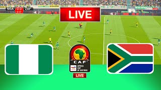 LIVE🔴 Nigeria Vs South Africa  Africa Cup of Nations  Semifinal  Live Football Match Today [upl. by Tinor]