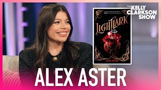 Lightlark Author Alex Aster Wows Kristen Bell With Story Of Perseverance  Kelly Extras [upl. by Moyer]