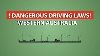 Dangerous Driving Laws in Western Australia I Go to Court Lawyers [upl. by Ahsyekal68]