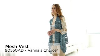 Mesh Vest made with Vannas Choice® [upl. by Deny]