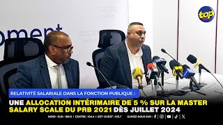 une allocation intérimaire de 5  sur la Master Salary Scale du PRB 2021 dès juillet 2024 [upl. by Ordnazil]