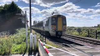 Watlington Road Level Crossing Norfolk Tuesday 22082023 [upl. by Nodle]