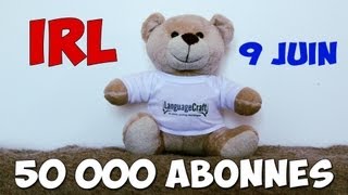 50 000 abonnés  IRL [upl. by Annoeik92]