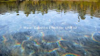 Water Caustics Effect for URP v2 PV [upl. by Nairred419]