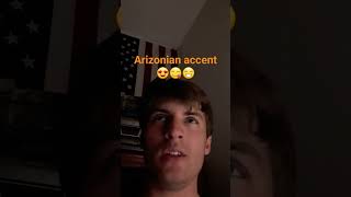 arizonian accent arizona languagelearning interestingfacts [upl. by Aerdnaeel870]