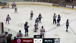 Brookings Rangers Girls Varsity vs Mitchell Marlins 123023 [upl. by Sherl527]