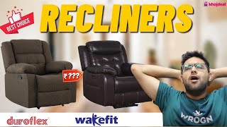 Best Recliner In India 2022 🔥 Best Recliner Chair For Back Pain 🔥 Best Recliner Sofa 🔥 [upl. by Adnovay]