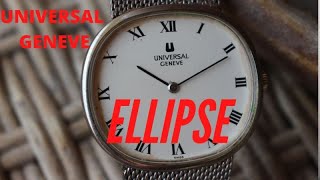 Vintage Universal Genève Ellipse  Watch Review [upl. by Anialeh]