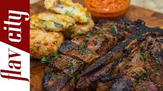 Cook the Perfect Porterhouse Steak  Best Steak Recipe  FlavCity with Bobby [upl. by Nosnej]