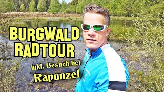 Burgwald Radtour und Besuch beim Rapunzel  Turm [upl. by Oringas]