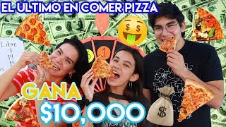 EL ULTIMO en DEJAR de COMER PIZZA Gana 1000000  TV Ana Emilia [upl. by Ramel]