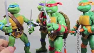 TMNT 11quot Battle Shell Figure Instructional [upl. by Ahcsim967]