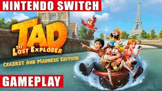 Tad the Lost Explorer Nintendo Switch Gameplay [upl. by Nnaylloh289]