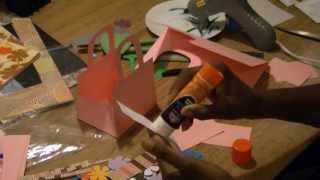 DIY Gift Bags amp Boxes From Cardstock Paper [upl. by Gnoz]