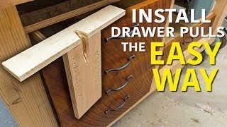 DIY Drawer Pull Jig [upl. by Jordans895]