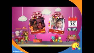 Kushi TV Birthday Wishes Today Episode  September 29th 2024 Birthday Wishes Video  29092024 [upl. by Notgnimer]