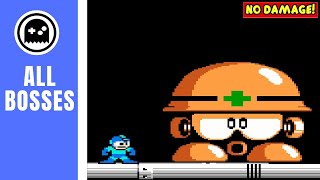 Mega Man 4 NES  All Bosses  No Damage [upl. by Giselbert]