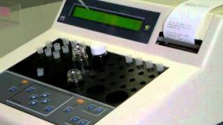 Medical laboratory equipment  Coagulometro Bicanale Bico  Minivolt [upl. by Gnouv]