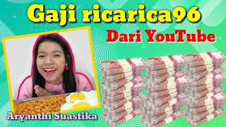 Gaji ricarica96 Dari YouTube [upl. by Aisekal471]