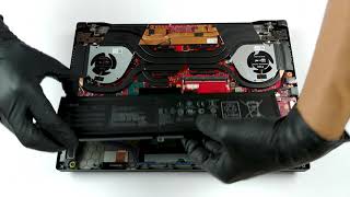 ASUS ROG Zephyrus S GX502  disassembly and upgrade options [upl. by Errehs]