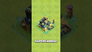 Take your Buildings to the next level with SUPERCHARGE ⚡ clashofclans coc clash supercell [upl. by Borries]