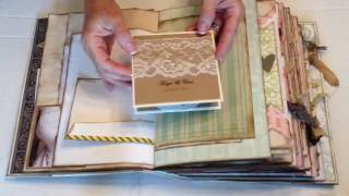 Wedding Planner Junk Journal [upl. by Kreitman]