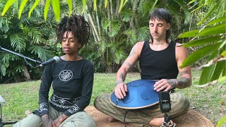 Jungle Meditation 1hr  Sound Healing  Channelling To Soothe Anxiety Stress and Sadness [upl. by Tnarud482]