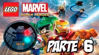 LEGO Marvel Super Heroes Guía  Minikits Parte 6  Mision 6 [upl. by Ahsikcin]