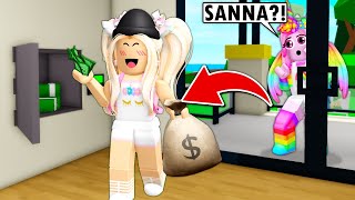 I CAUGHT Sanna ROBBING HOUSES In Brookhaven  😱🚨  Brookhaven Rp [upl. by Bertrando]