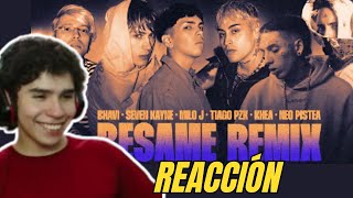 Reacción a Besame Remix [upl. by Nethsa]