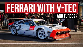 Turbo K24Swapped Ferrari 308 Time Attack Car By Stanceworks [upl. by Jaeger805]