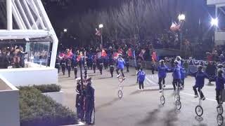 The Gym Dandies of Scarborough ride unicycles in the 2013 Inaugural Parade [upl. by Sexton]