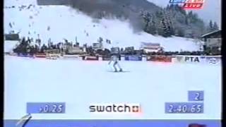 Hermann Maier wins giantslalom Saalbach 1998 [upl. by Nonez942]