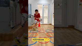 FOOTWORK 🦶SPEED ⚡️ GET FASTER 🔥 AGILITY 💫 NEXT LEVEL speedandagility footwork exerciseathome [upl. by Ahsilet]