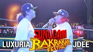 Sunugan Rakrakan  Luxuria vs JDEE 50k Battle Royale Semi Finals [upl. by Aicirtap373]