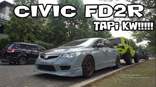 COBAIN HONDA CIVIC FD TYPE R WANNABE  CARVLOG INDONESIA 131 [upl. by Atirabrab]