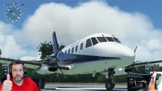 Embraer EMB110P1 Bandeirante UPDATE THIS IS IT msfs microsoftflightsimulator2020 [upl. by Cogan]