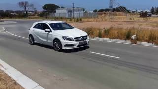 How to MercedesBenz Race Start A45 AMG [upl. by Buckels904]