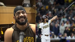 Fernando Tatis Jr and Jake Cronenworth on Padres wild 98 comeback win over the Chicago Cubs [upl. by Hume]