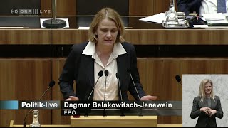 Dagmar BelakowitschJenewein  Zusammenlegung der Sozialversicherungen  1632016 [upl. by Laurin884]