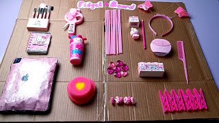 🩷My pink fidget board🩷no talking ASMR fidgetboard asmr notalkingasmr [upl. by Yeffej746]