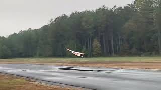 Alpha Nitro RC plane flying in misty weather [upl. by Concoff]