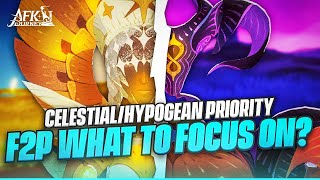 F2P CelestialHypogean Guide w explanations【AFK Journey】 [upl. by Medarda270]