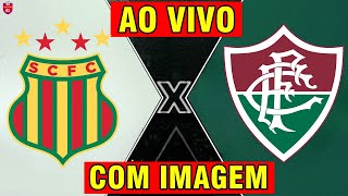 SAMPAIO CORRÊA X FLUMINENSE AO VIVO COM IMAGEM  COPA DO BRASIL [upl. by Elletsirk]