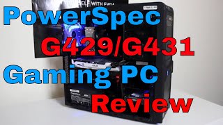 PowerSpec G429G431 Intel I7 8700K Gaming PC Review Best PreBuilt PC2018 [upl. by Einomrah]