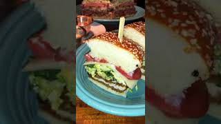 The Perfect Burger  Fried Chicken Sandwich shorts [upl. by Eigriv]