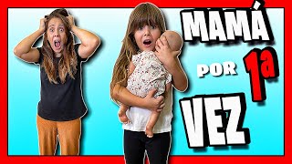 COMO SER MADRE POR PRIMERA VEZ  24 HORAS SIENDO MAMA [upl. by Noyerb]