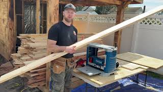 How to Panel a Sauna FULL Roughcut board prep tongue groove cut full install steps  Tips [upl. by Symon]