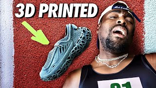 I Attempted A Marathon In 3D Printed Shoes [upl. by Ahsotan]