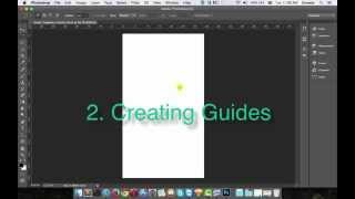 How to Design a Newsletter Template Part 2  Creating the Guides [upl. by Melosa276]